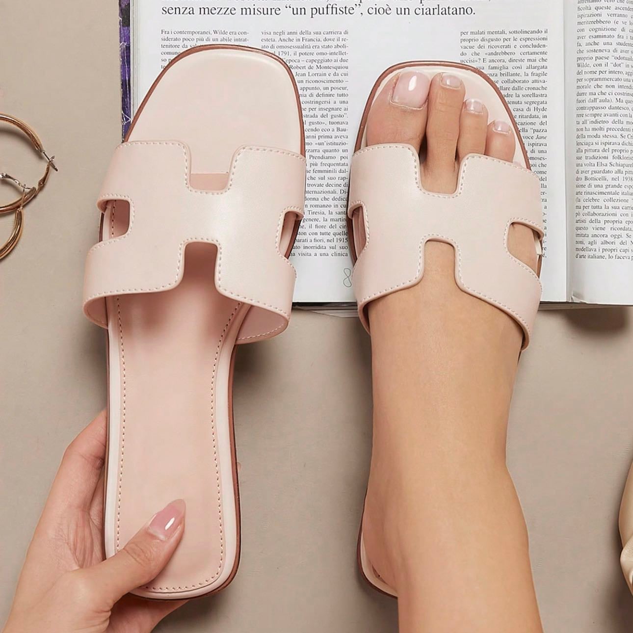 Sandalias Beige - ID: 26082839