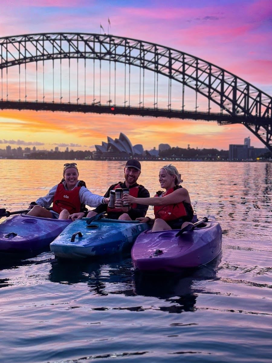 Sunrise kayaking