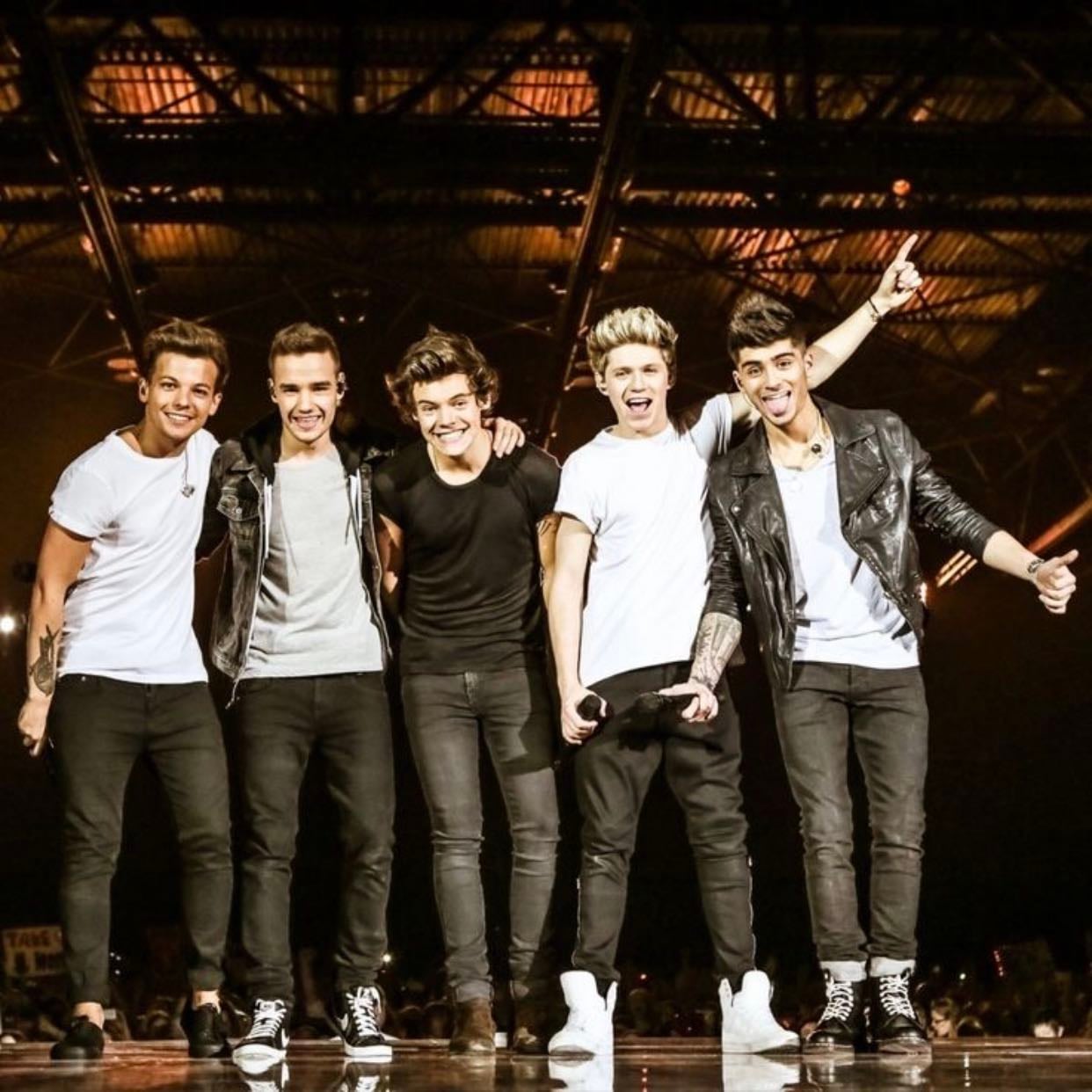 1D - i was going through some childhood songs i loved and i was trying to remember the title of a song that went “let’s go crazy crazy crazy till we see the sun.” i realized it was sang by 1D. at that point i was going through all of their songs and i absolutely loved all of them which was crazy for me bc i usually wouldn’t like every song by an artist. this made me very into 1D and made me watch vids and concerts of them. everything abt them made me fall in love with them and their music. <3