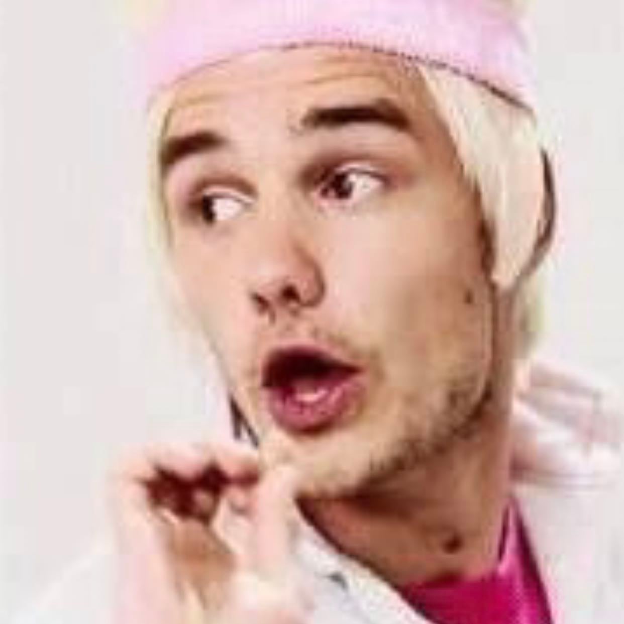 “and you liam, you stay exactly the way you are because you are per-fect.”
