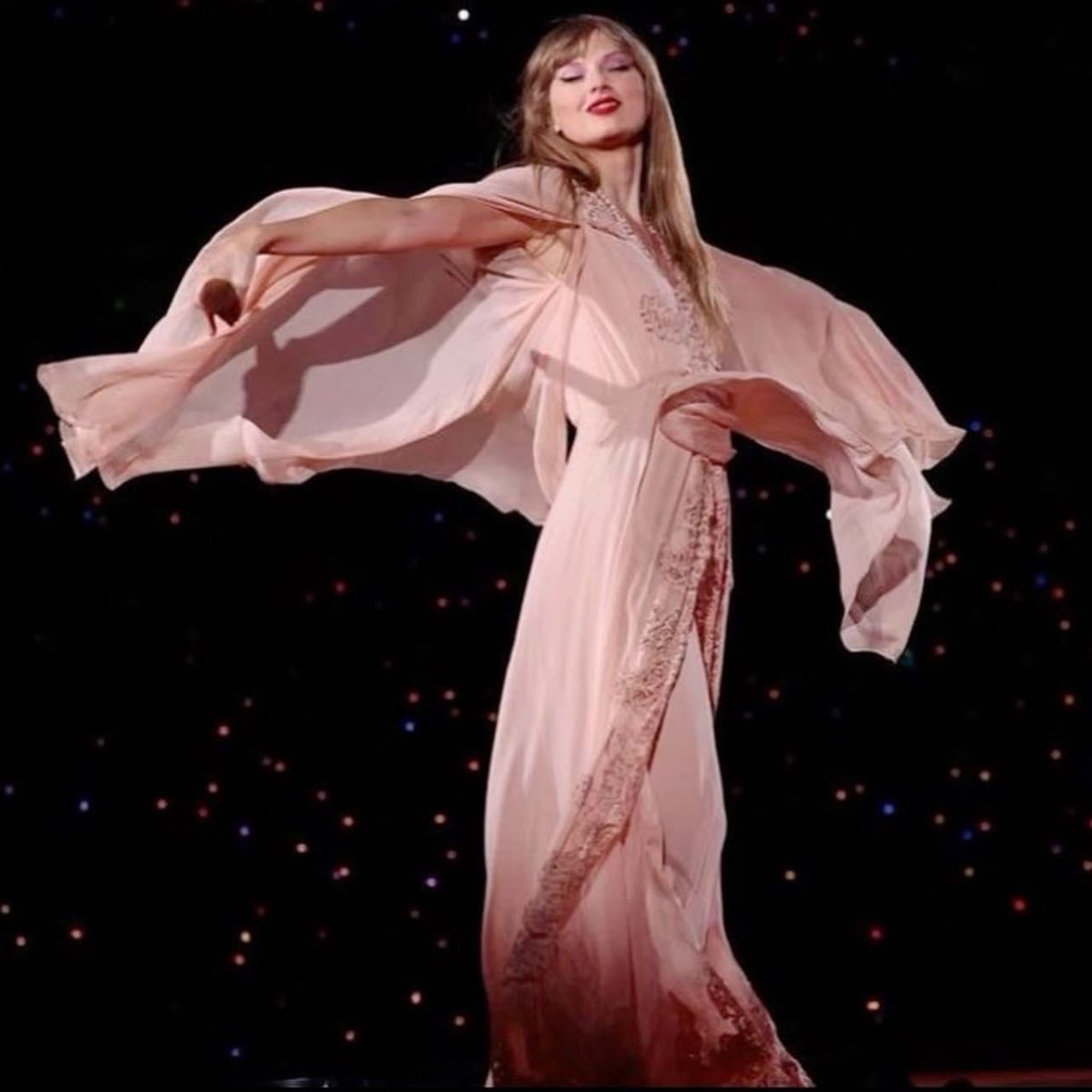 pink - this is like you copy and pasted the white dress BUT I LOVE IT its stunning
