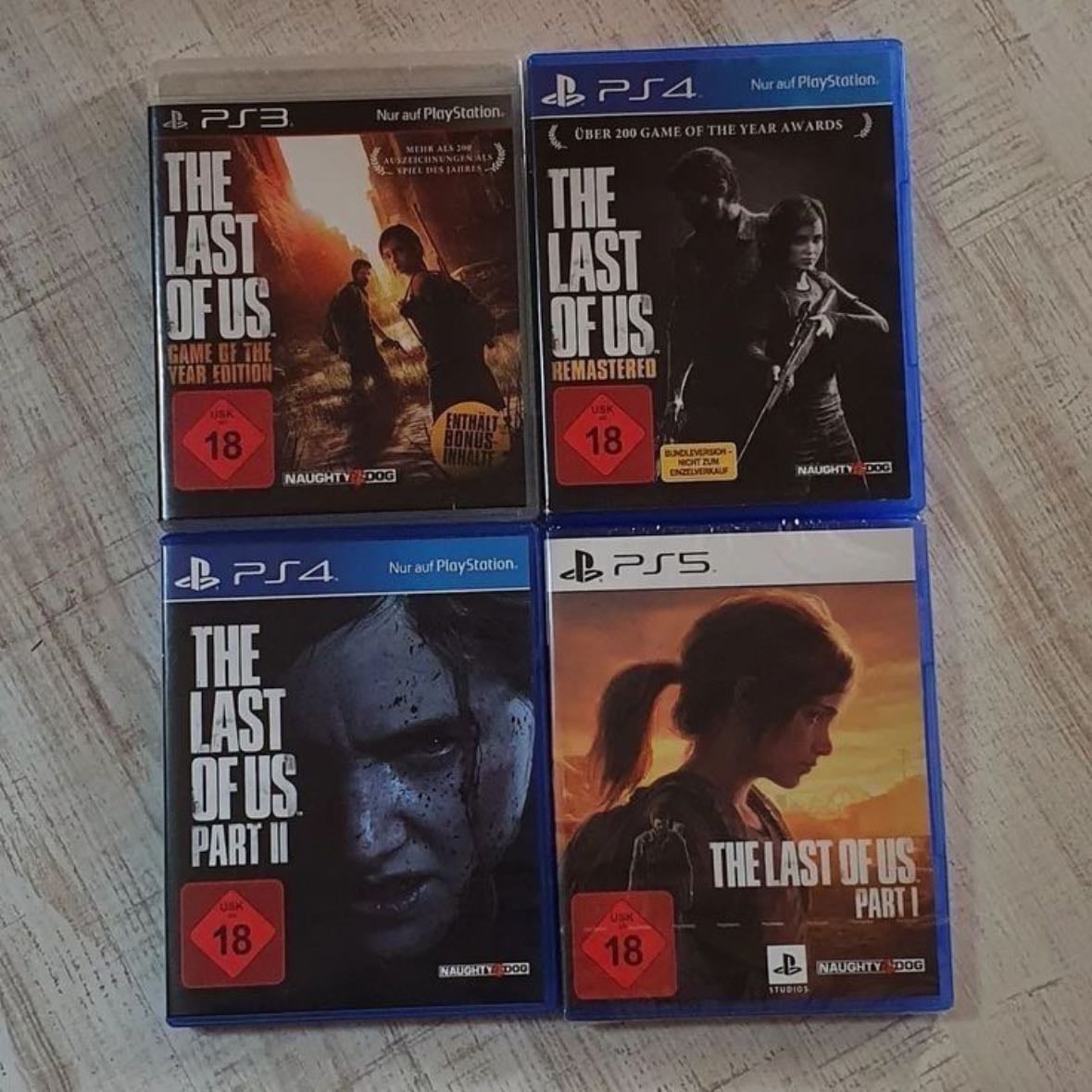ps5 + tlou 1&2