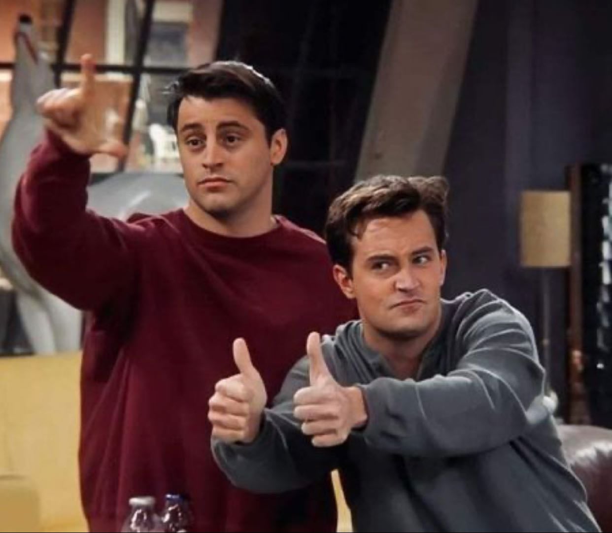 Chandler and Joey - FRIENDS