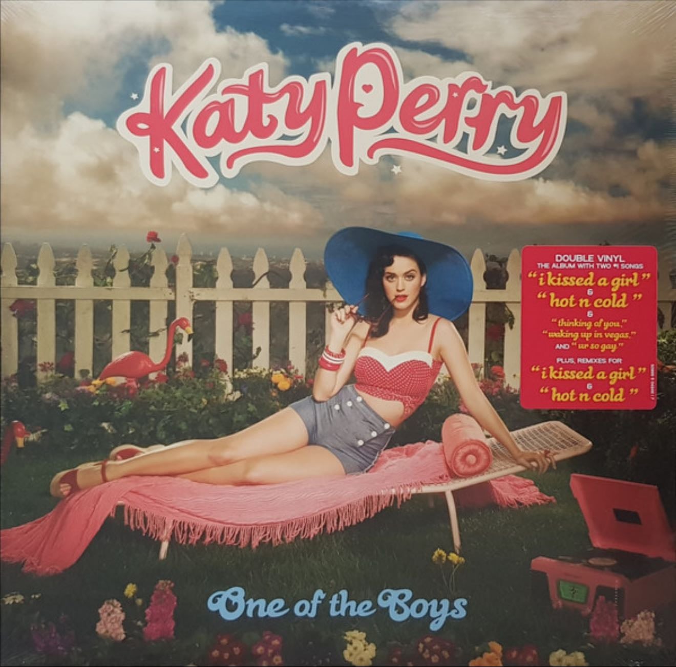 One Of The Boys double red and yellow LP - Album · Katy Perry