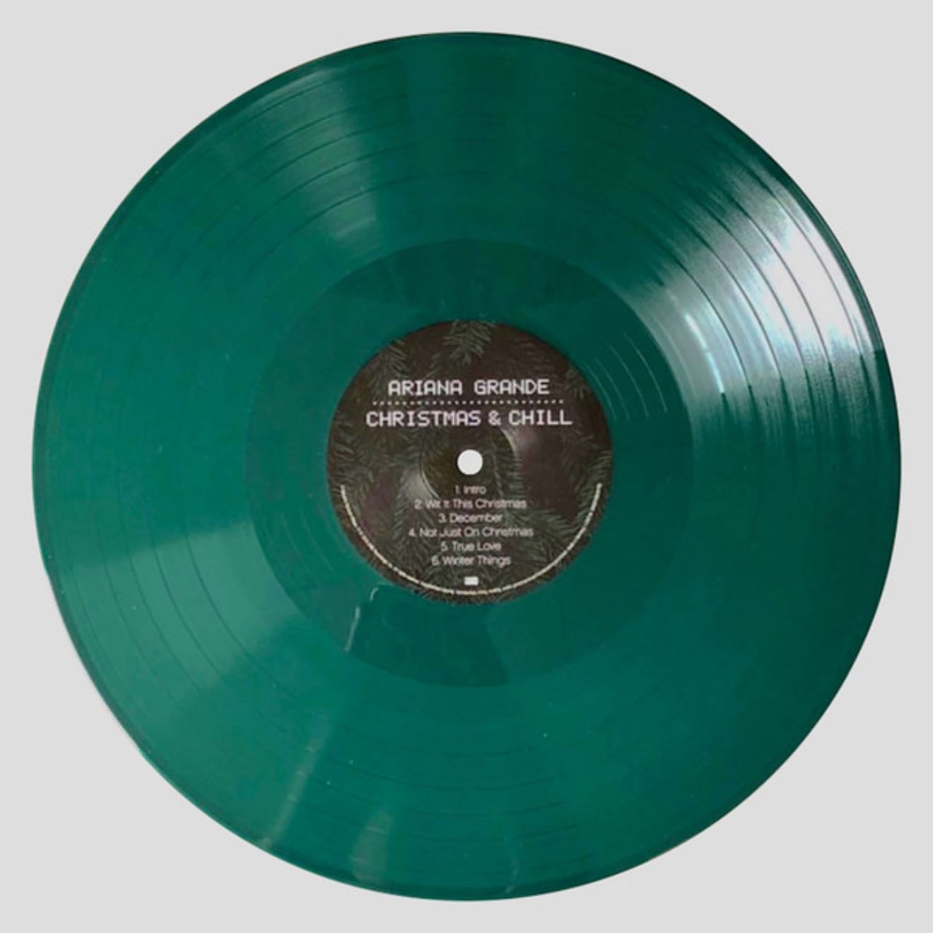Christmas & Chill green LP - Album · Ariana Grande