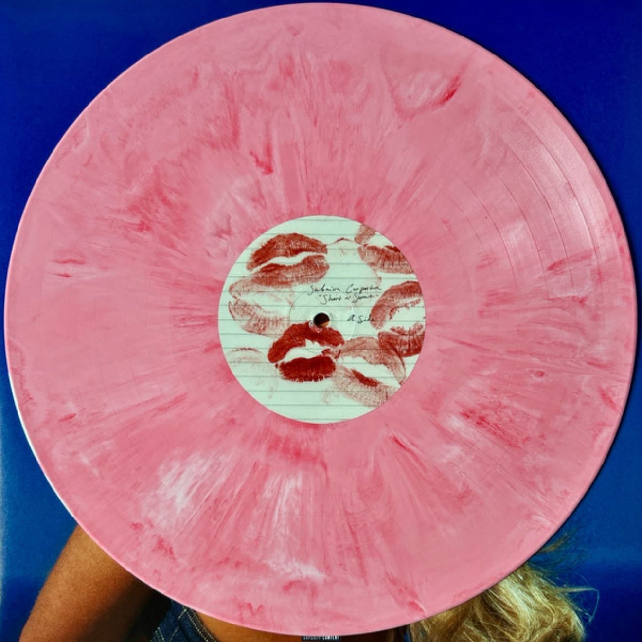 Short n' Sweet pink marbled LP - Album · Sabrina Carpenter