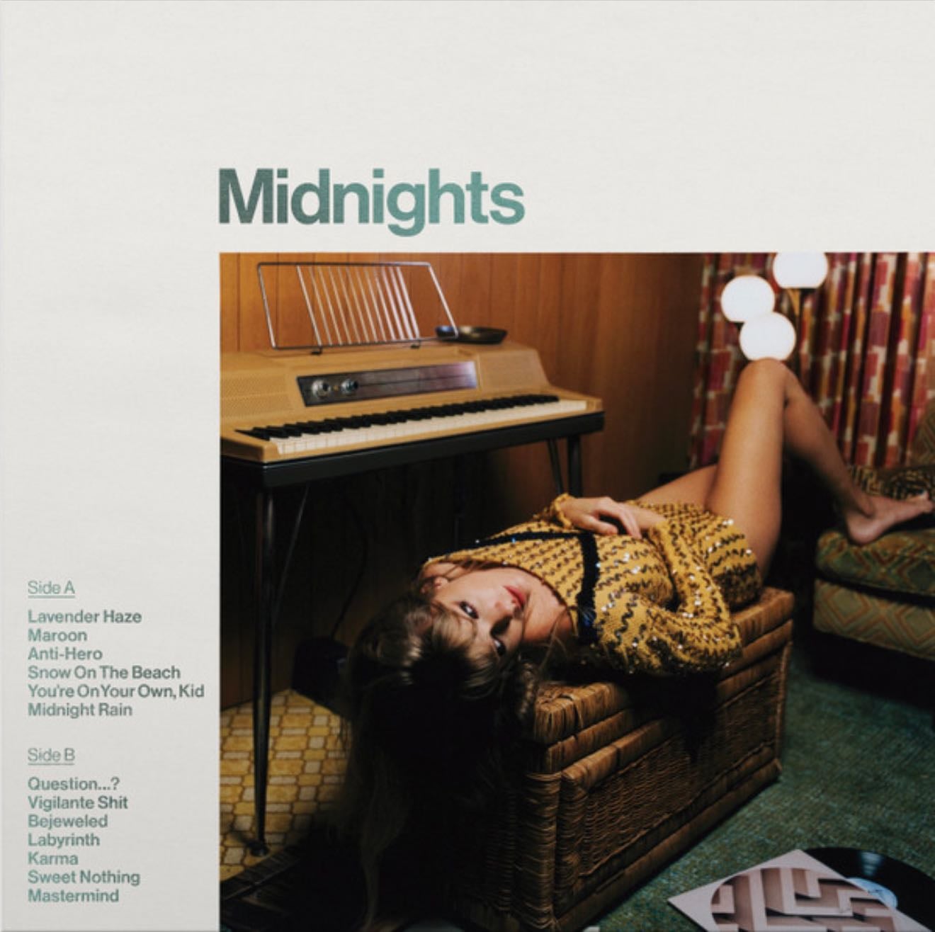 Midnights Jade Green Marbled - Album · Taylor Swift