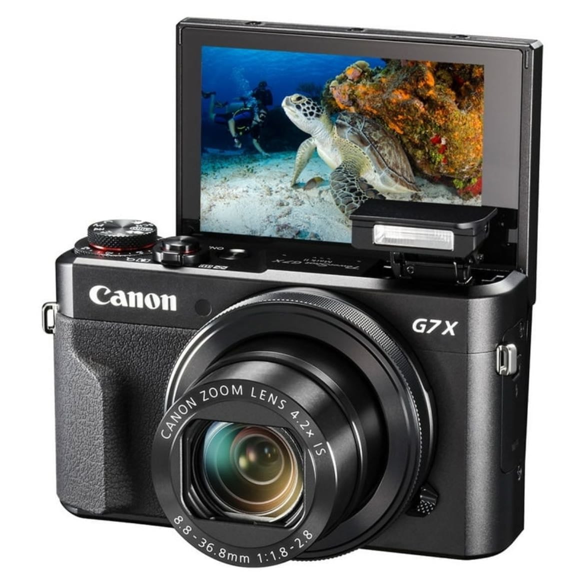 Canon PowerShot G7 X Mark II 20.1 Megapixel Digital Video Camera Black 1066C001 - Best Buy - Best Buy