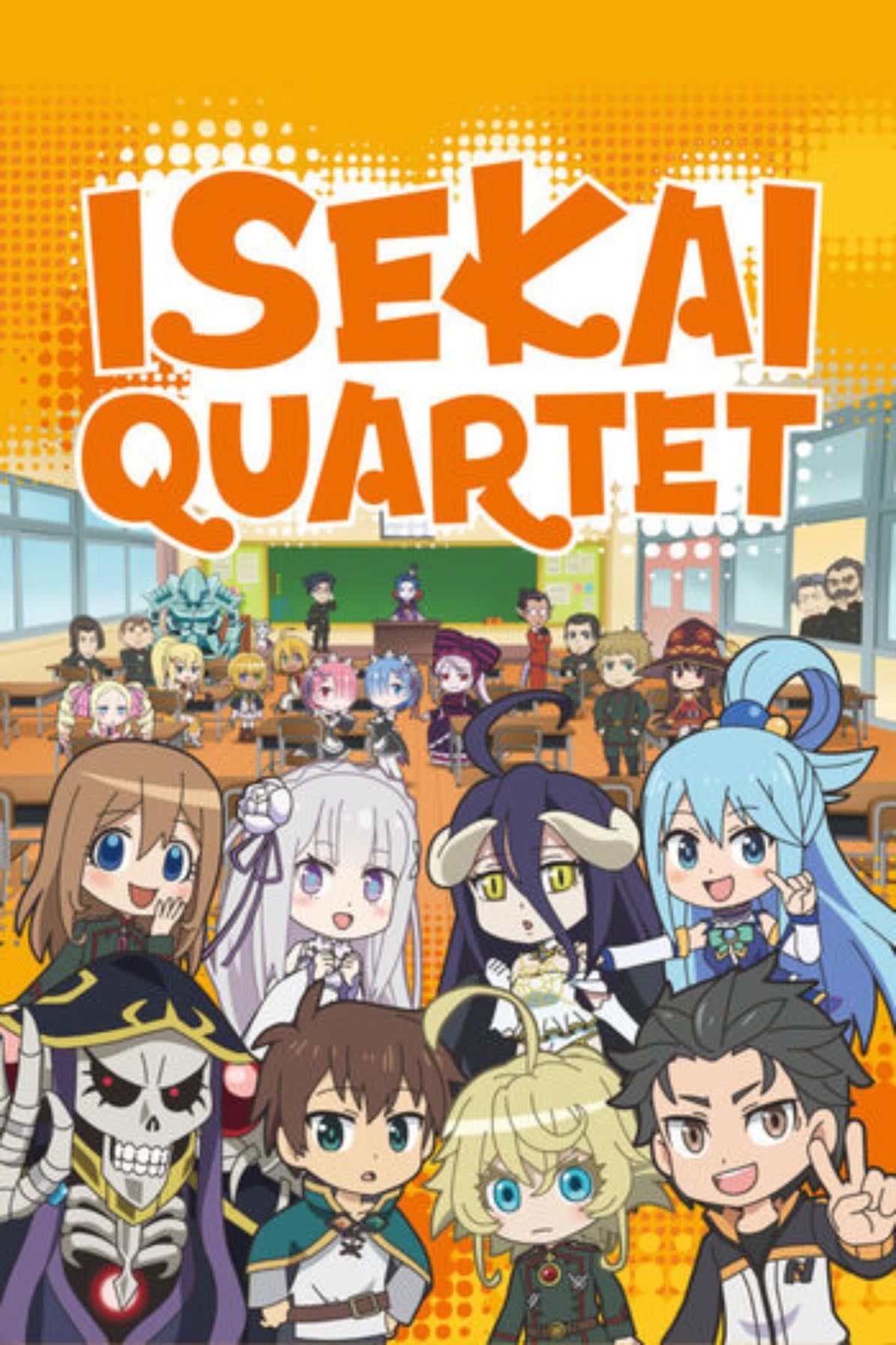 isekai quartet - 2019; 12eps x 12 min