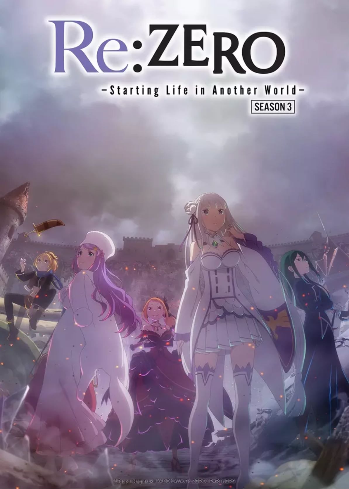 re:zero: starting life in another world 3 - 2024; 8eps