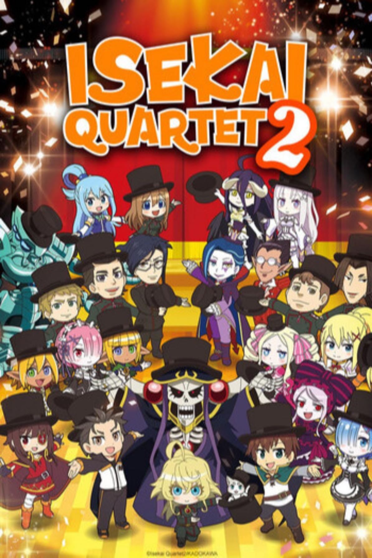 isekai quartet 2 - 2020; 12eps x 12min