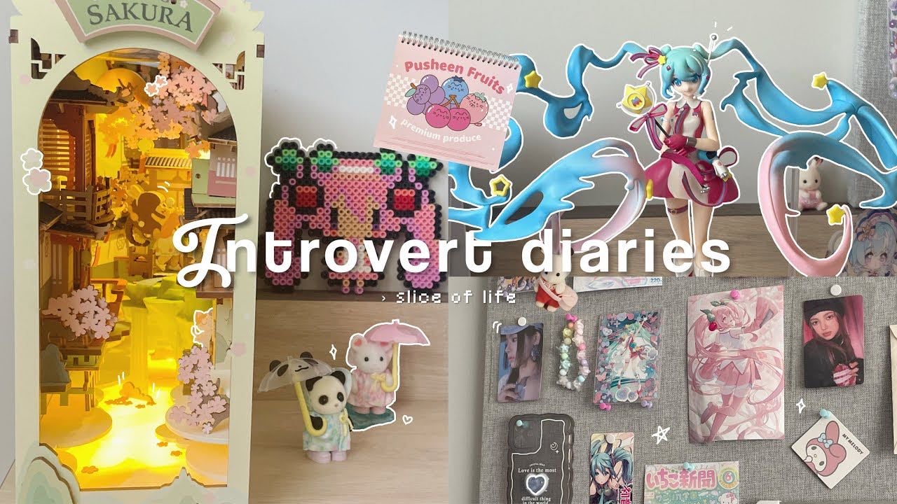୨ৎ › introvert diaries | mini room tour and makeover, cooking, wooden puzzle, studying - YouTube