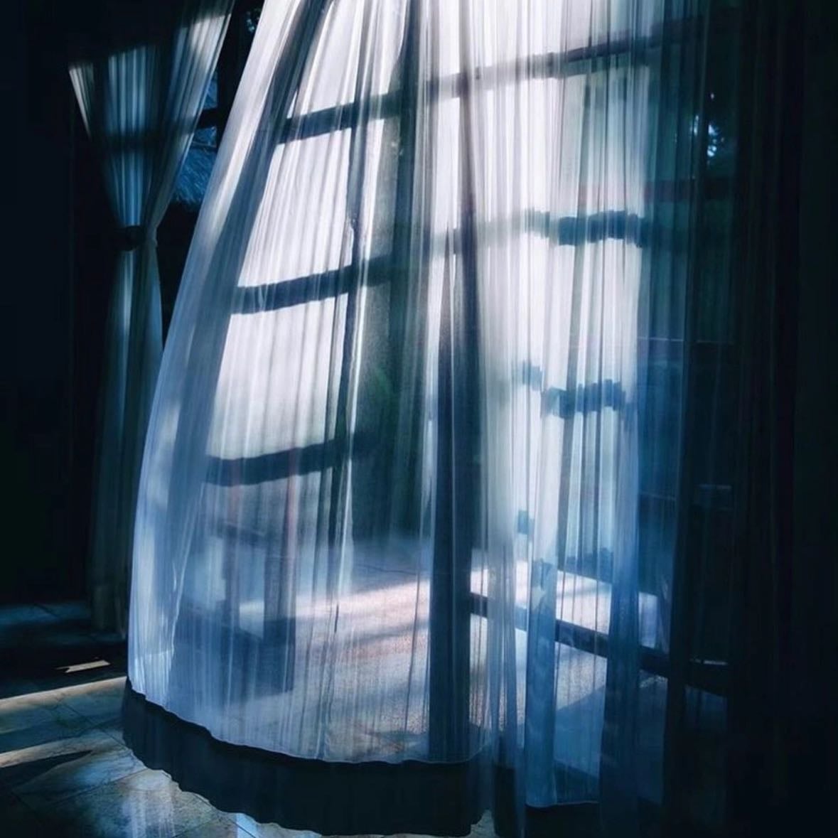 luzes em cortinas