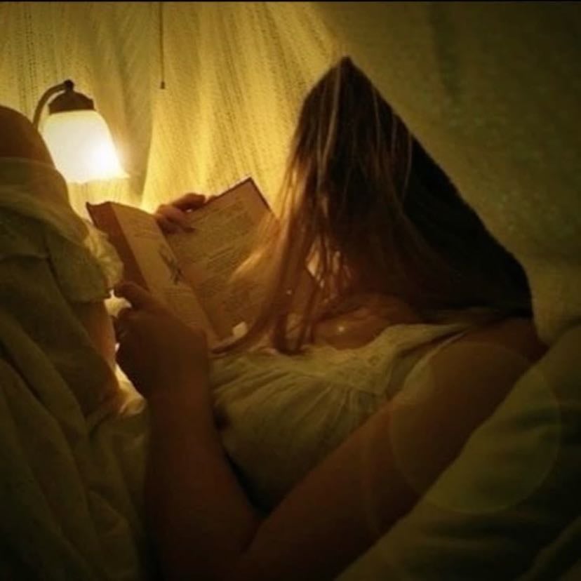 being awake at night when everyone is sleeping