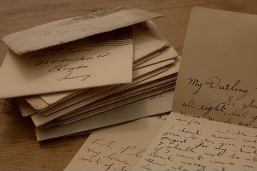 handwritten letters