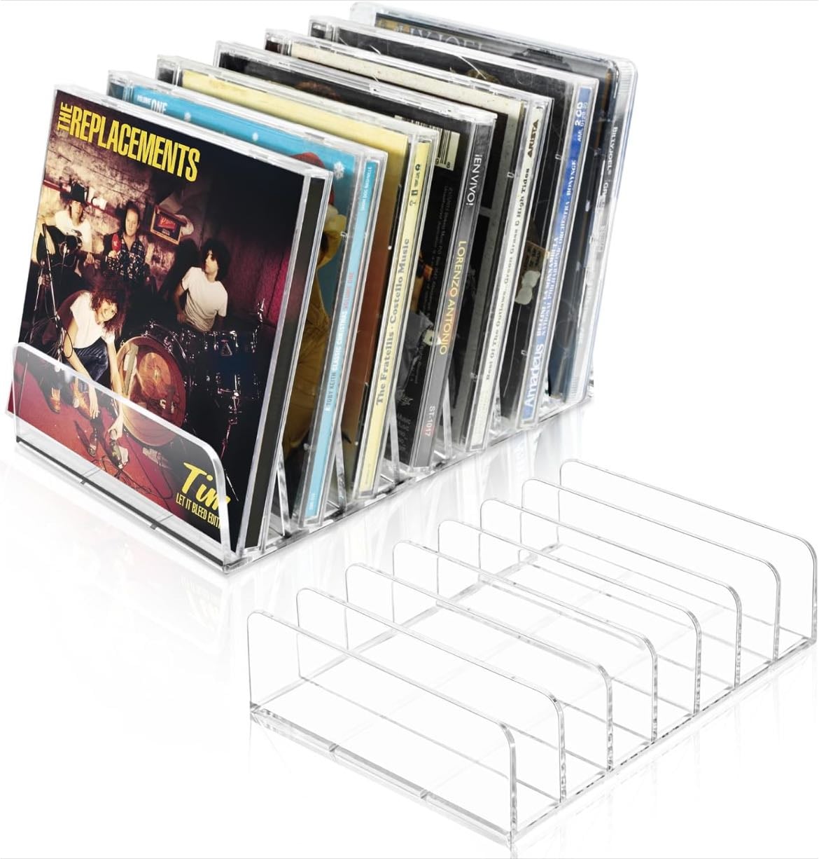 Clear Acrylic CD Holder - $10