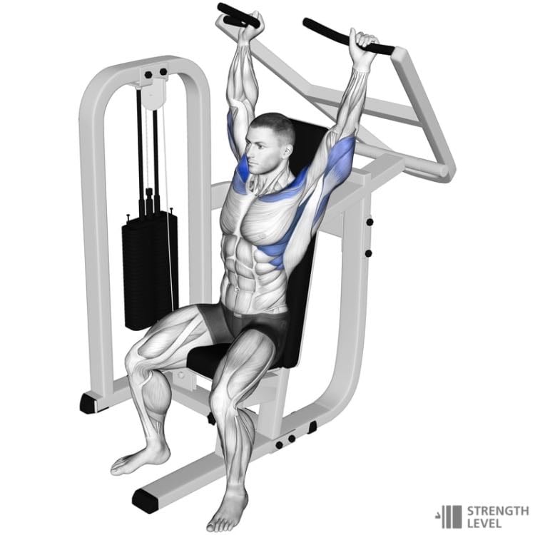 shoulder press machine