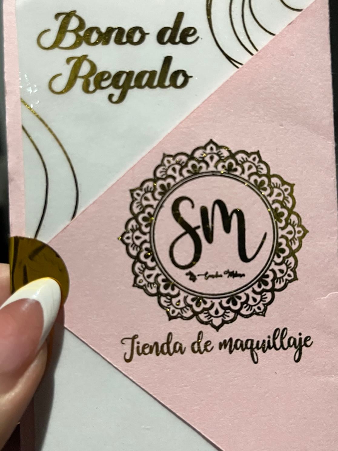Gift card maquillaje
