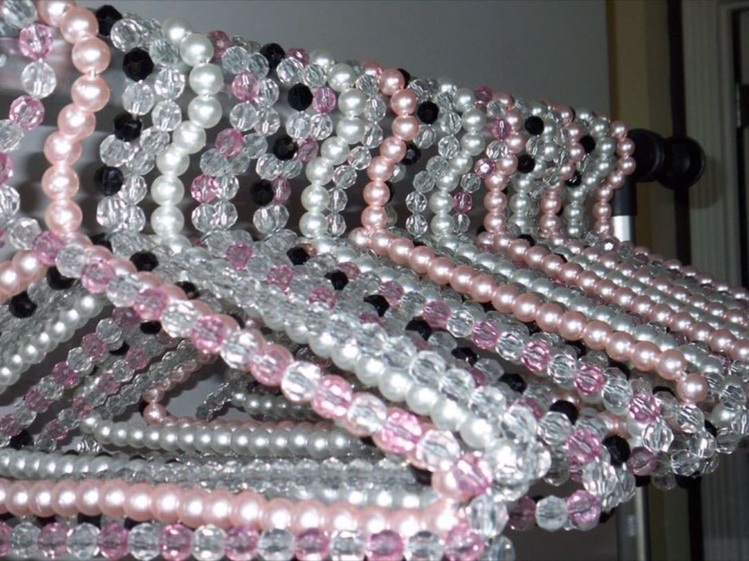 beaded hangers