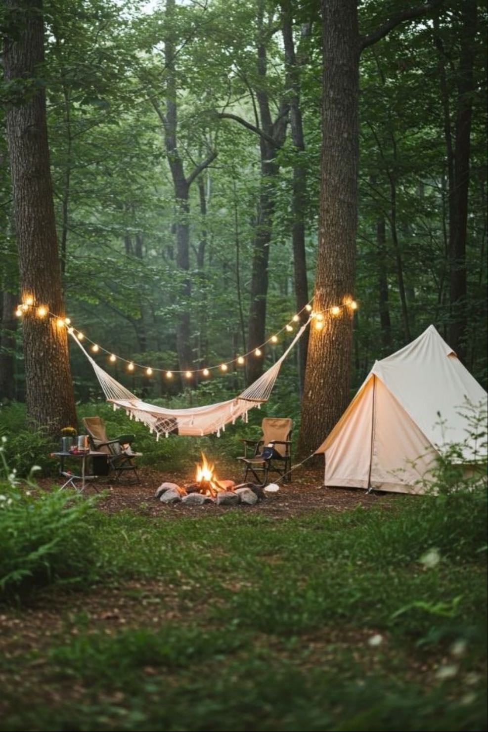 go camping - or glamping :)