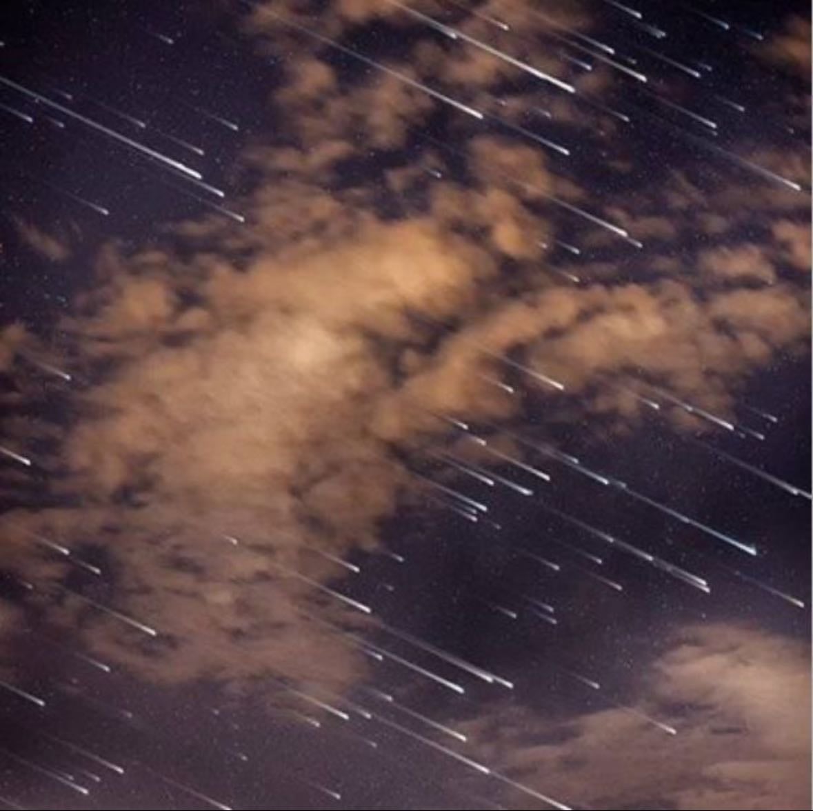 see a meteor shower