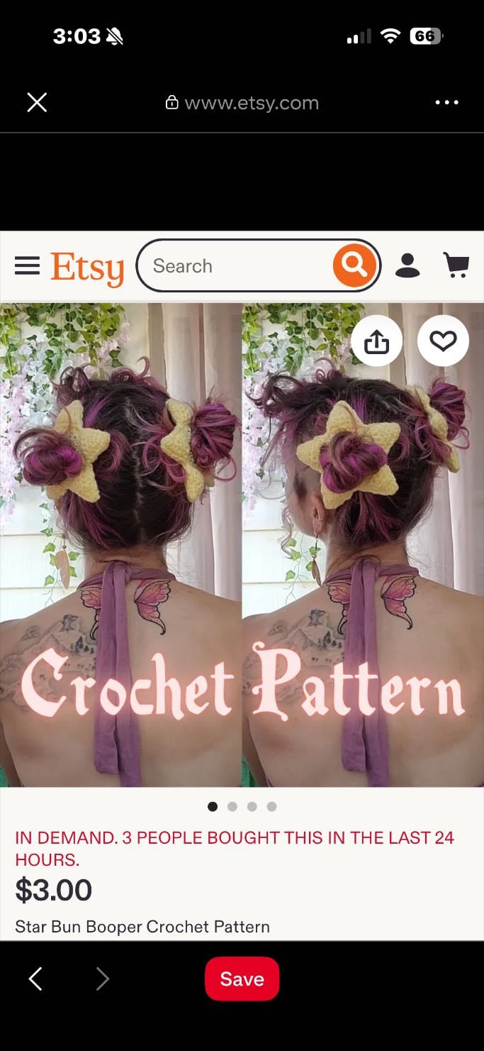 Star Scrunchies - TheEntangledFae