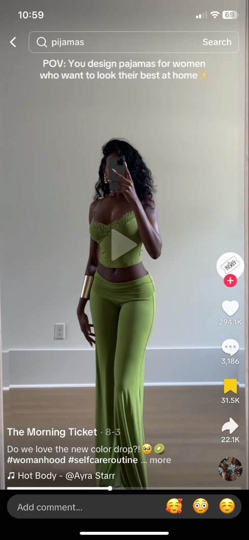 Pj sets - Small Black owned business