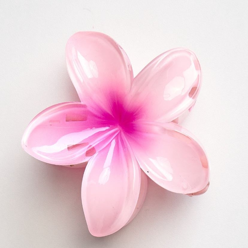 Flower hair clip