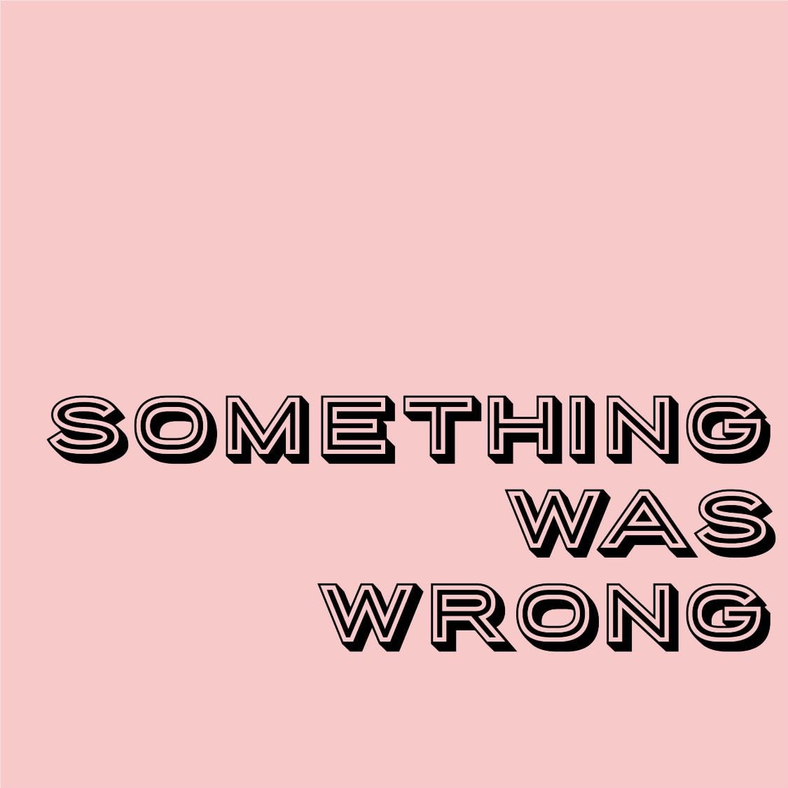 Something Was Wrong - Show