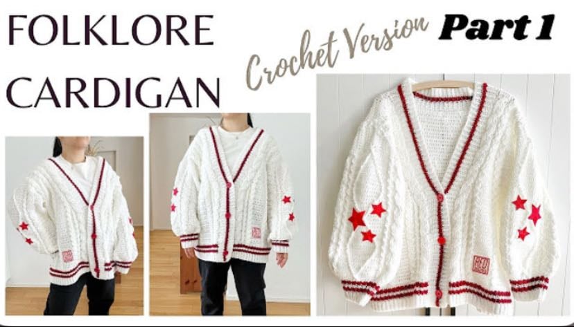 Folklore cardigan | part 1 - YouTube