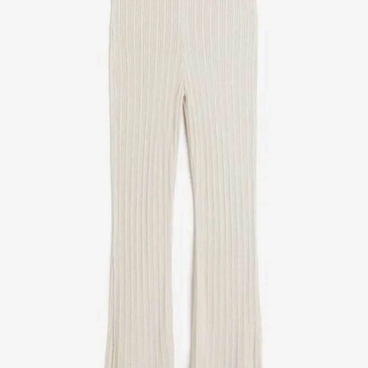 Pantalón Acampandado Tejido en Punto - Precio: S/. 109.00