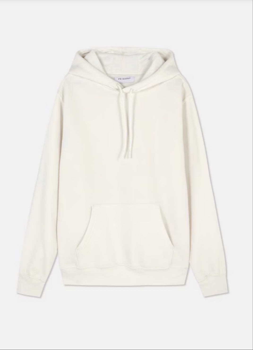 Pull à capuche - Blanc