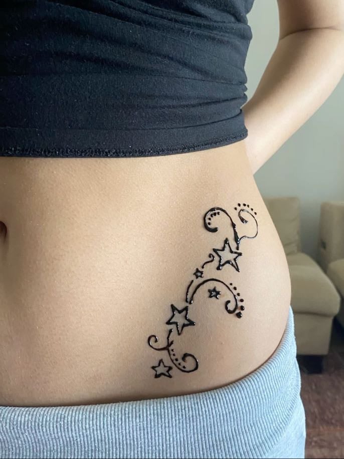 Henna tattoos