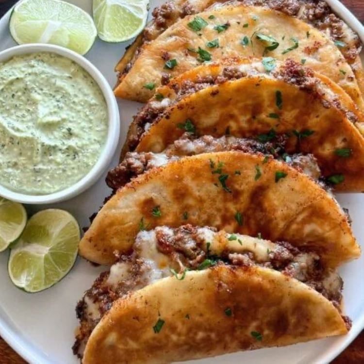 Ground beef tacos