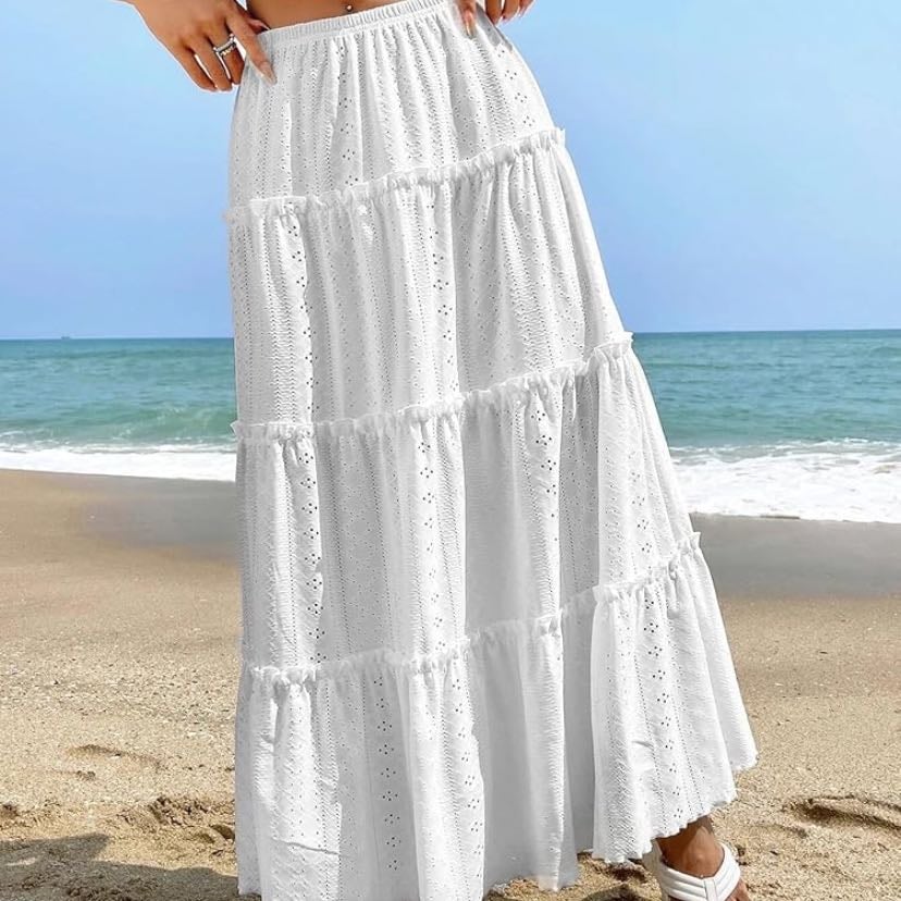 Long White skirt - For spring/summer