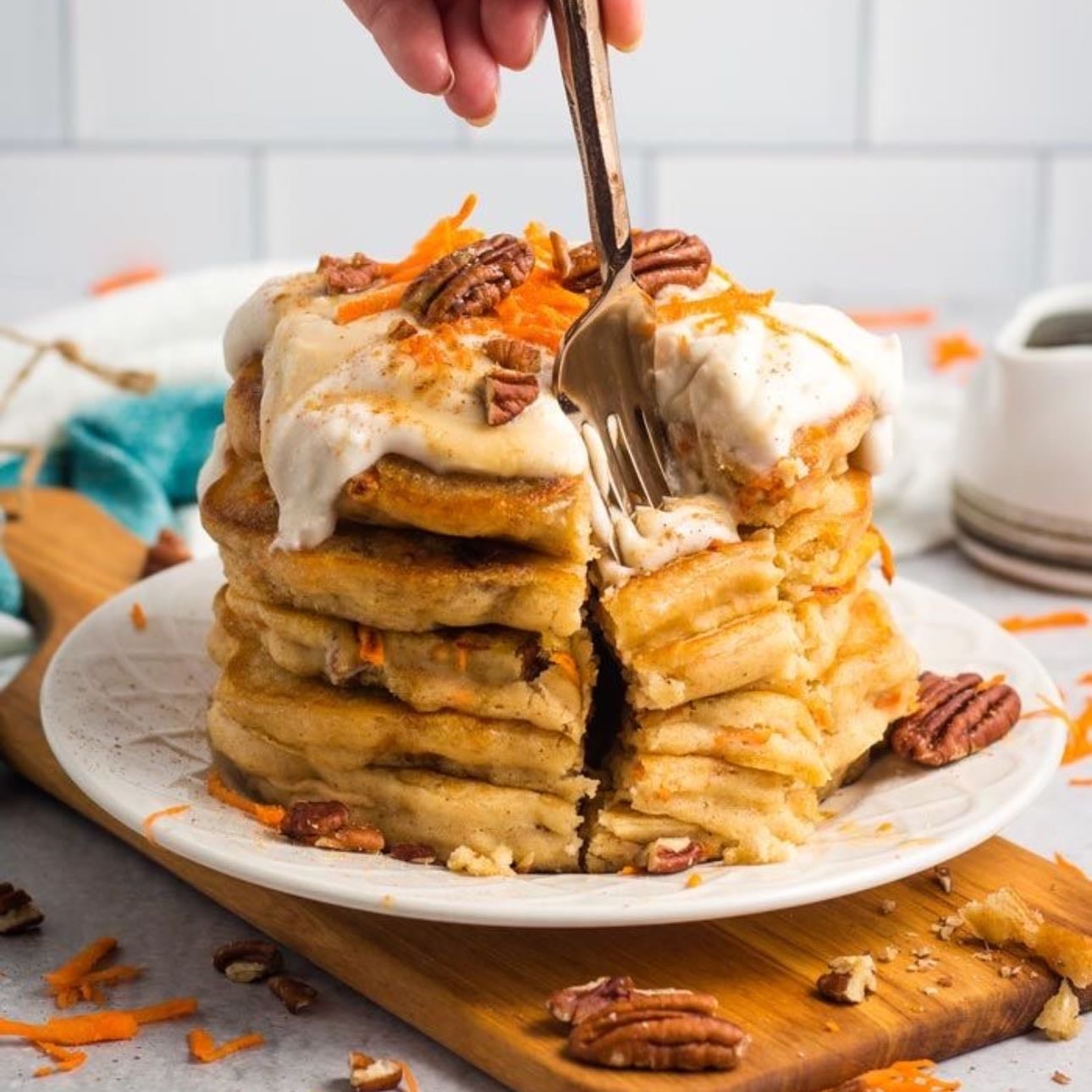 Carrot pancakes