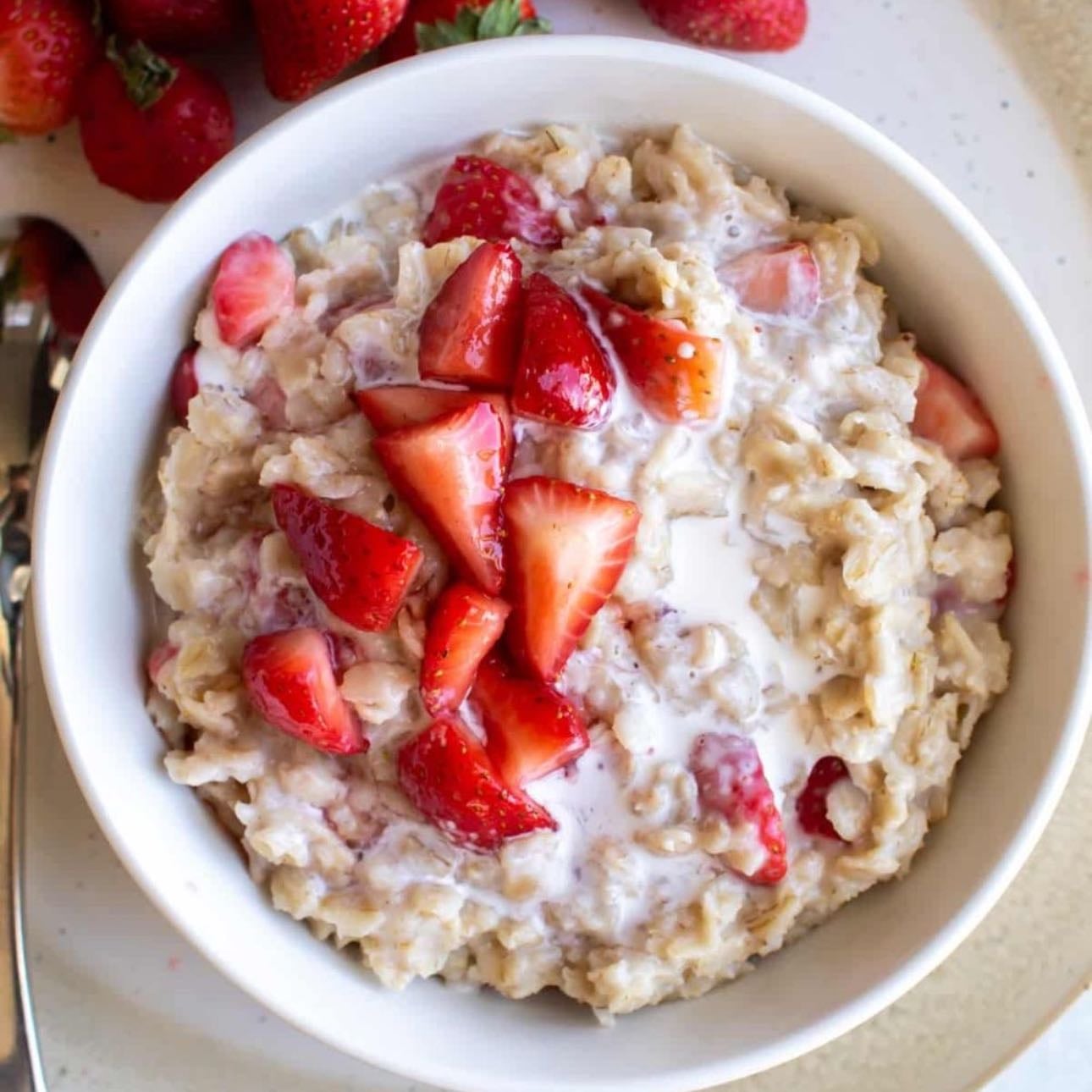 Strawberry oatmeal