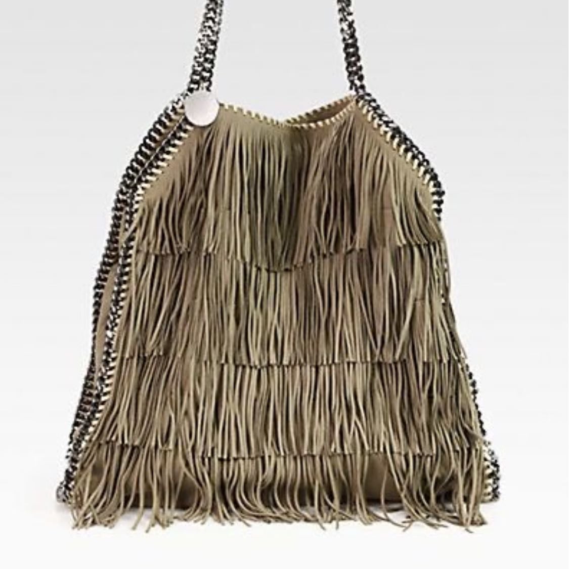 Fringed bag