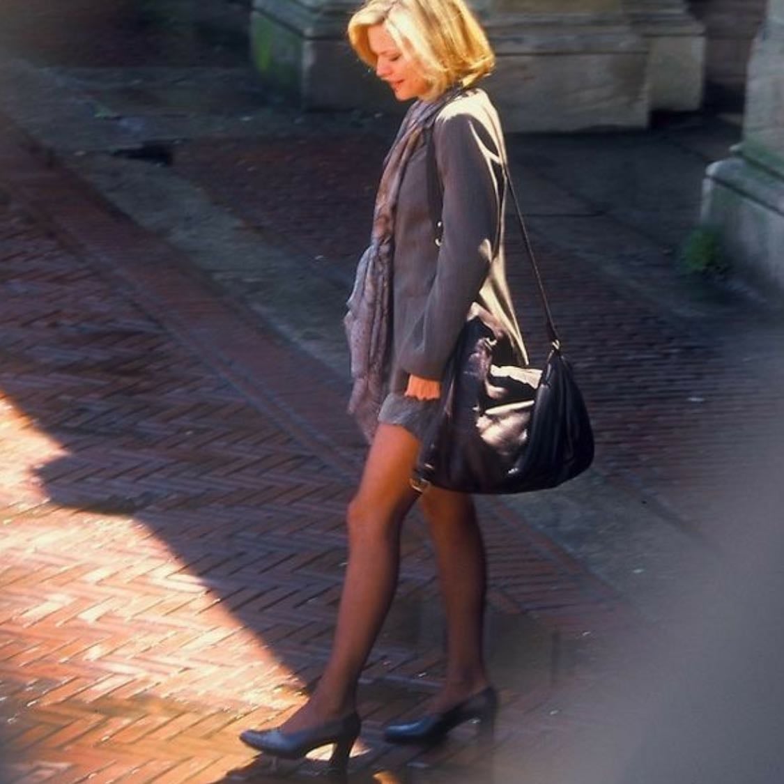 grey blazer