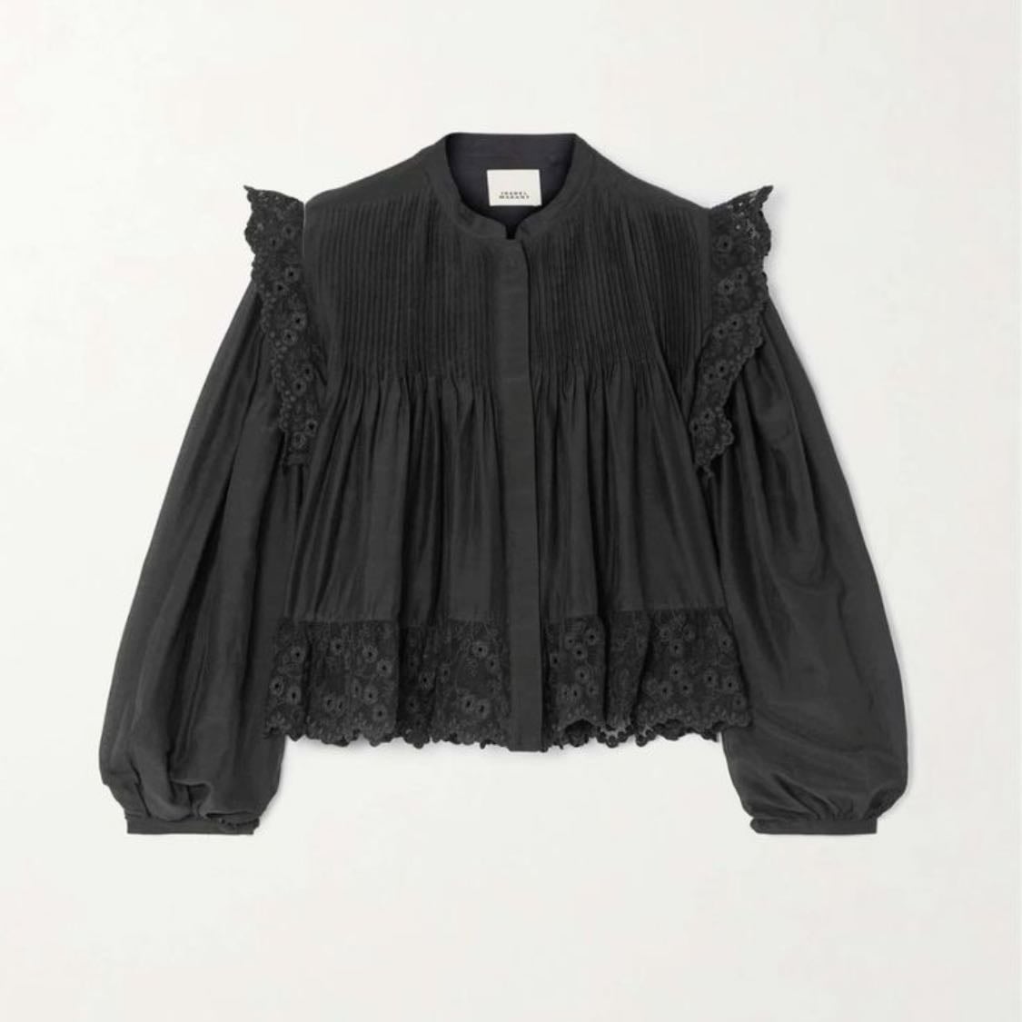 black blouse