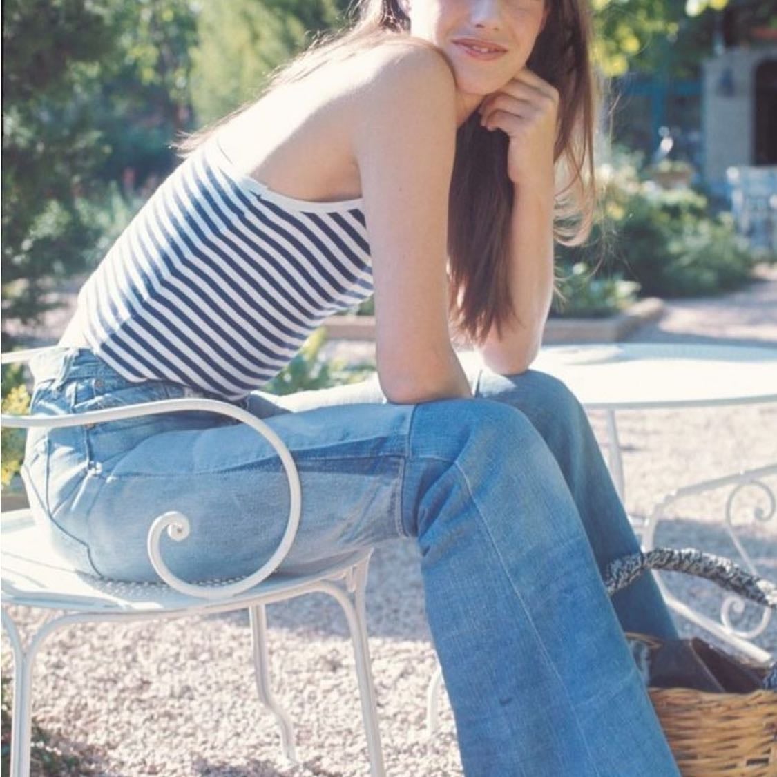 strips top look