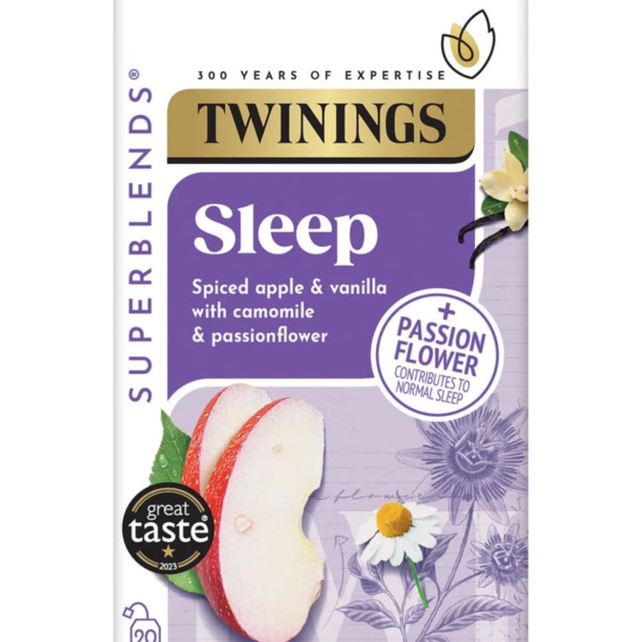 Spiced Apple & Vanilla with Camomile & Passionflower Tea