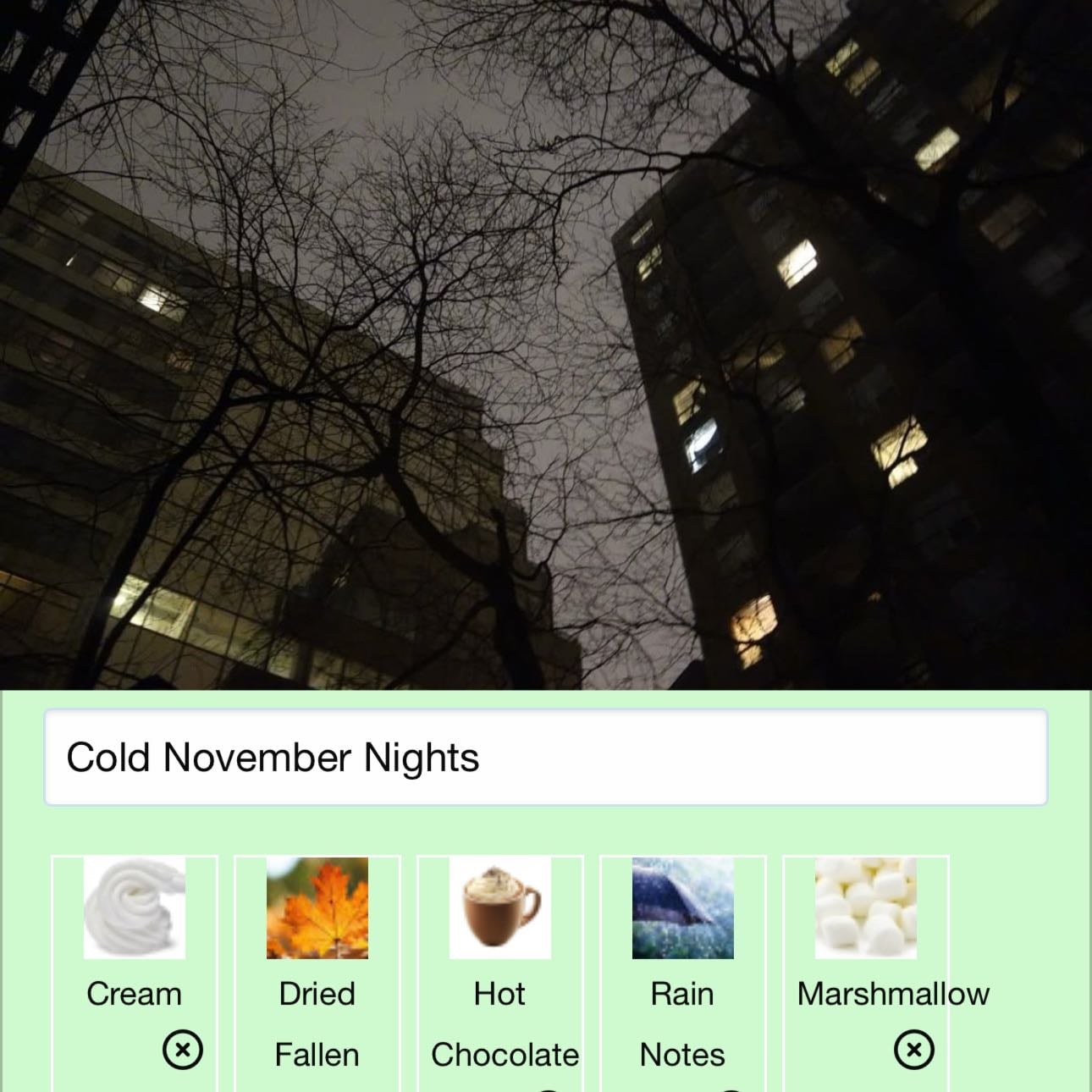 Cold November Nights