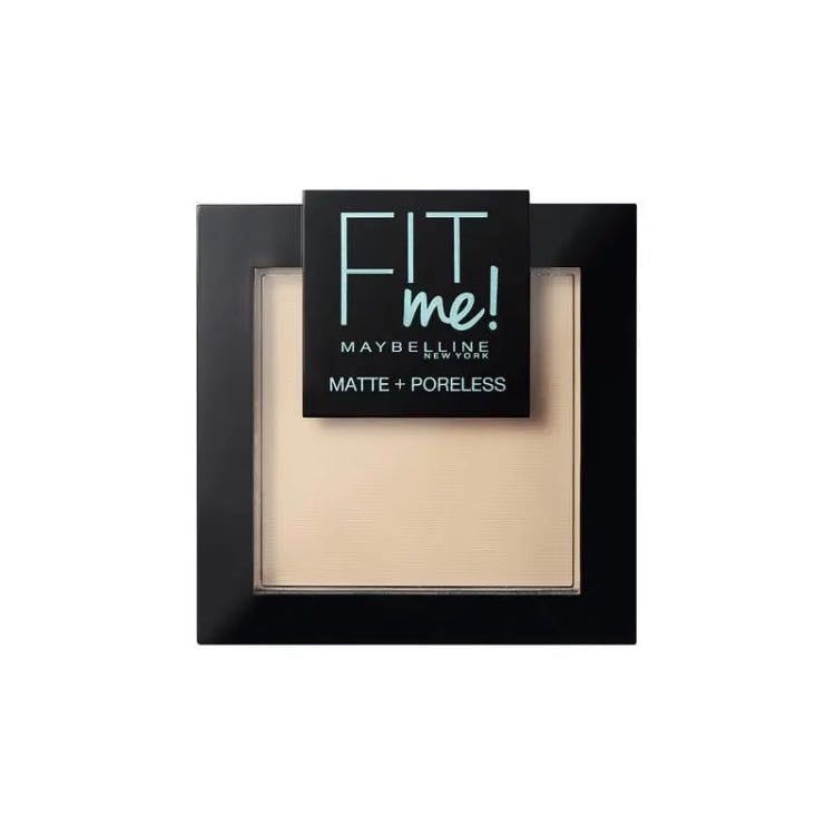 POLVO COMPACTO MATIFICANTE MAYBELLINE FIT ME MATTE AND PORELESS