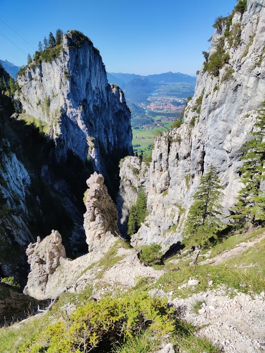 Gelbe Wand Klettersteig