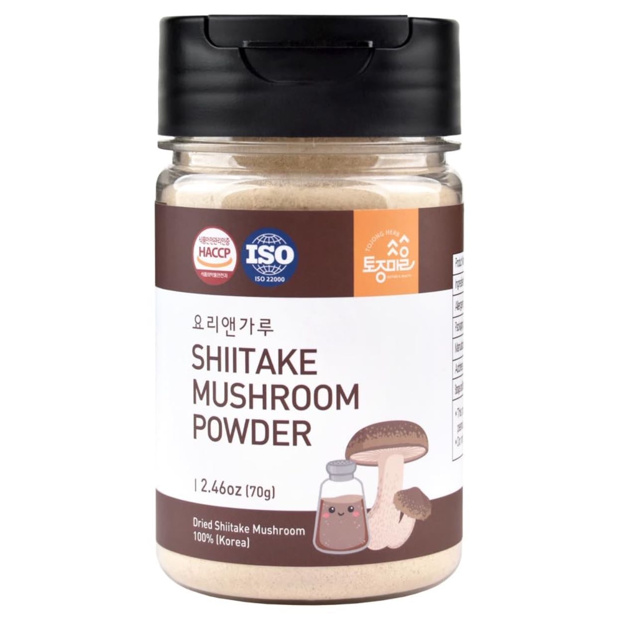 Shitake condimento