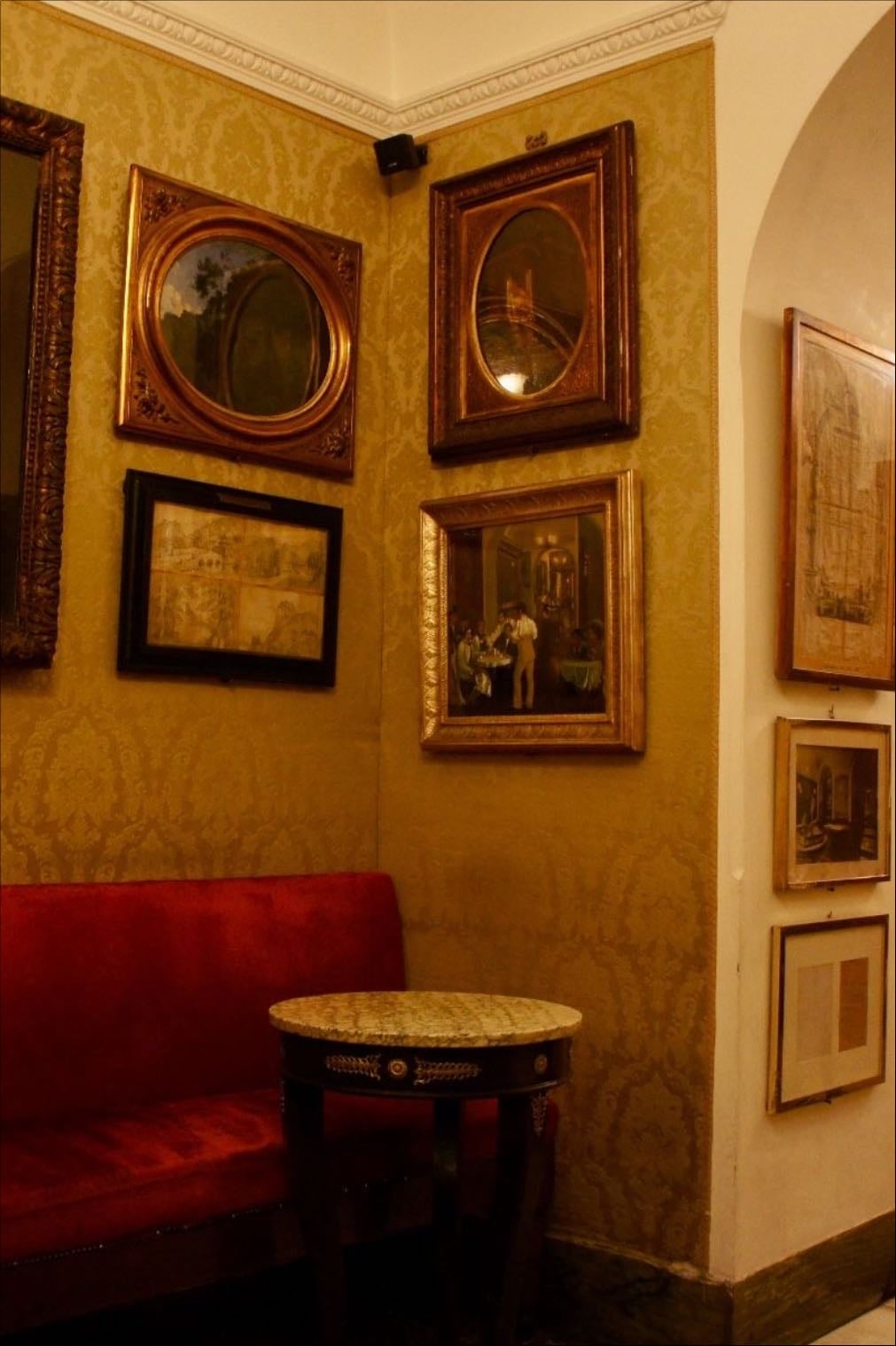 Antico Caffè Greco (Rome, Via dei Condotti) - Established in 1760, one of Rome’s oldest cafés, visited by literary legends like Goethe and Byron.