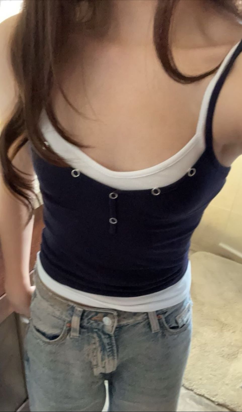 Built-in bra tanktop