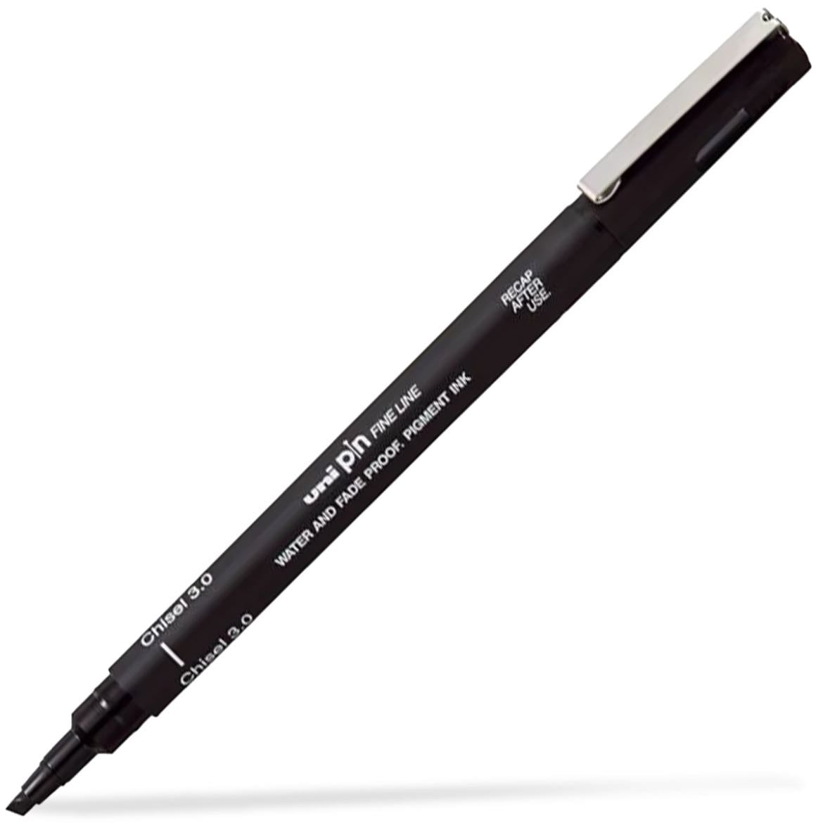 Uni Pin Chisel Preto 3.0mm