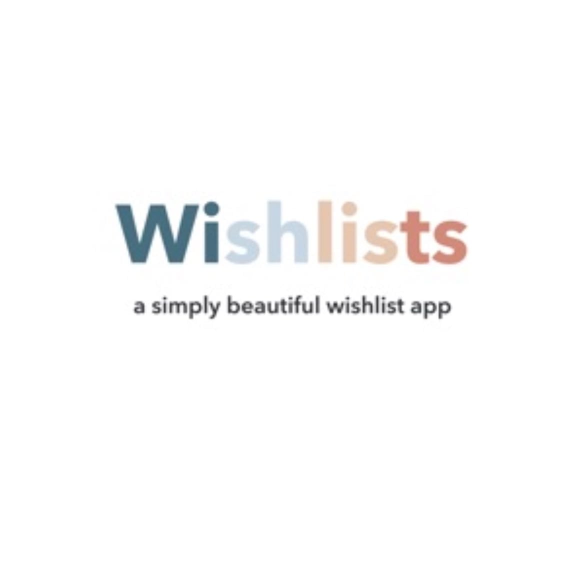 wishlists - the best app to create wishlists